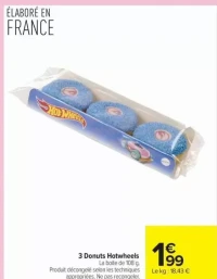 3 Donuts Hotwheels
