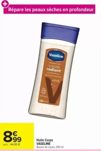 Huile Corps VASELINE