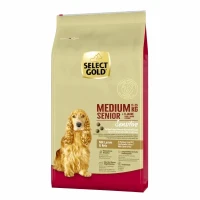 SELECT GOLD Sensitive Croquettes Chien Senior Medium Agneau et riz 12 kg