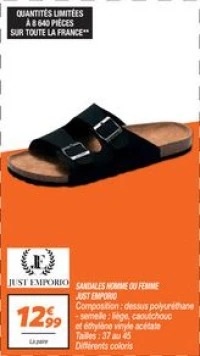 Sandales homme ou femme 
