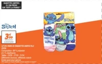 Lot de 6 paires de chaussettes courtes fille 