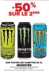Toutes les canettes 50 CL