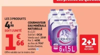 EAU MINÉRALE NATURELLE COURMAYEUR