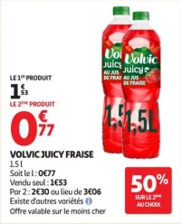 VOLVIC JUICY FRAISE