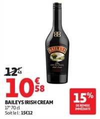 BAILEYS IRISH CREAM