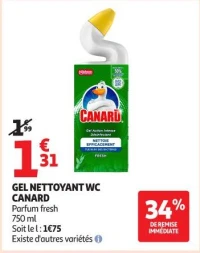GEL NETTOYANT WC CANARD
