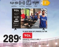 TV QLED 50S5K 50" (POUCES) 127 CM.