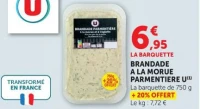 BRANDADE A LA MORUE PARMENTIERE U(1)