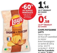 CHIPS PAYSANNE LAY'S