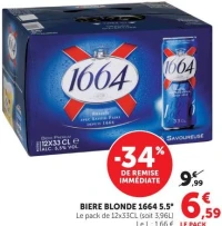 BIERE BLONDE 1664 5.5°