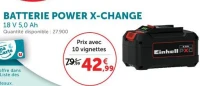 BATTERIE POWER X-CHANGE 18 V 5,0 Ah