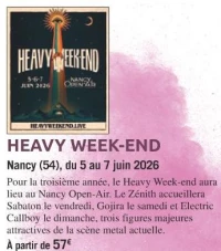 HEAVY WEEK-END