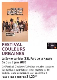 FESTIVAL COULEURS URBAINES