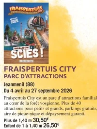 FRAISPERTUIS CITY PARC D'ATTRACTIONS