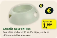 Gamelle cœur Fit+Fun