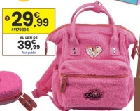 SAC À DOS PELUCHE DIDDL