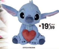 PELUCHE AVEC COEUR STITCH