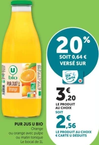 PUR JUS U BIO Orange