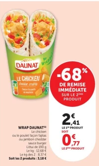 WRAP DAUNAT