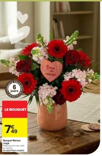 Bouquet Maman rouge