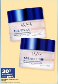 Gamme âge absolu et âge lift URIAGE