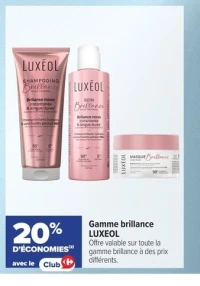 Gamme brillance LUXEOL