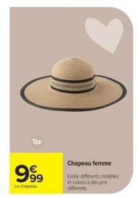 Chapeau femme