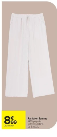 Pantalon femme