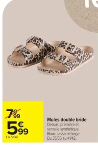 Mules double bride