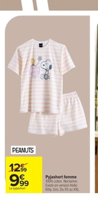 Pyjashort femme