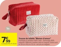 Trousse de toilette "Maman d'amour"
