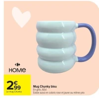 Mug Chunky bleu