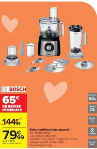 BOSCH Robot multifonction compact