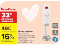 MOULINEX Mixeur plongeant