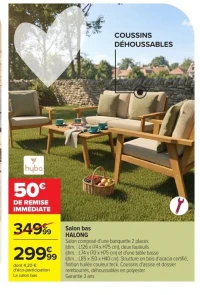 Salon bas HALONG hyba
