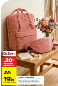 Sac à dos + banane Kickers