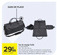 Sac de voyage Cadix