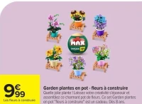 MAX Garden plantes en pot - fleurs à construire
