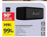 Enceinte Bluetooth portable