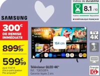 Téléviseur QLED 4K* Réf. : TQ65Q8FA