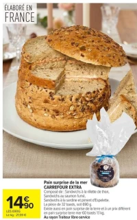 Pain surprise de la mer CARREFOUR EXTRA