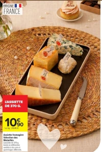 Assiette fromagère Sélection des Médaillés