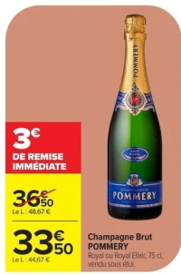 Champagne Brut POMMERY