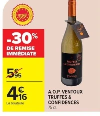 A.O.P. VENTOUX TRUFFES & CONFIDENCES 75 cl.