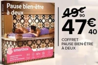 COFFRET PAUSE BIEN-ÊTRE À DEUX smartbox