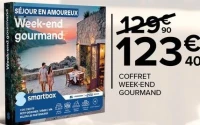 COFFRET WEEK-END GOURMAND smartbox