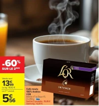 Café moulu 100 % Arabica L'OR