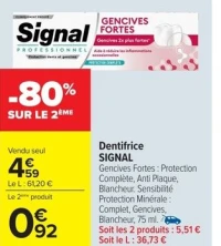 Dentifrice SIGNAL