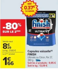 Capsules vaisselle FINISH