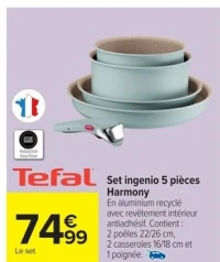 Set ingenio 5 pièces Harmony